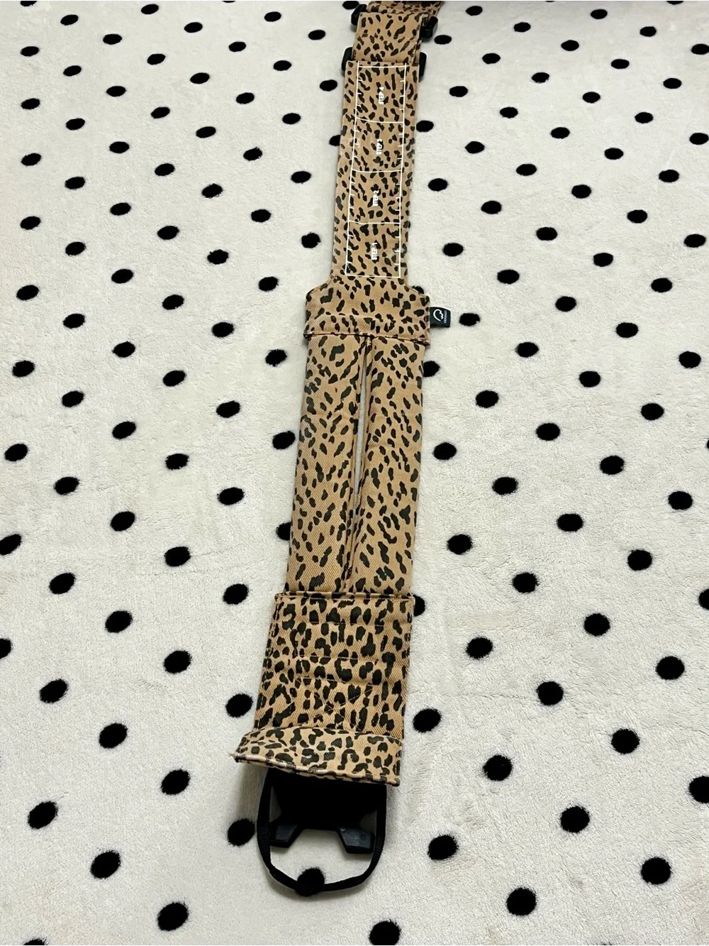 GOOSEKET Toddler Sling Hip Carrier - Brown Leopard Print